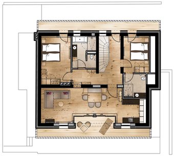 Plan Alpbach Lodge V